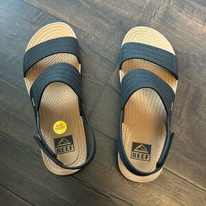 Reef water vista platform sandals, water friendly